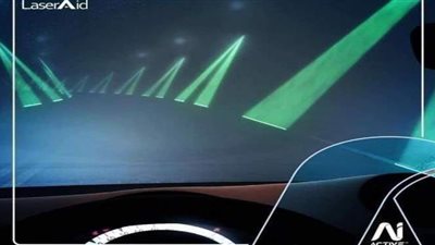 استخدام أحدث تقنيات إشارات الليزر في إنارة كوبري قها بالقليوبية