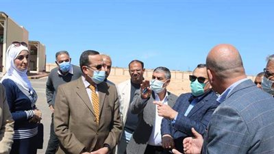 الانتهاء من إنشاء سوق الجملة المتطور غرب العريش