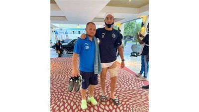 إصابة أحمد توفيق ومحمد حمدي لاعبا بيراميدز| صور