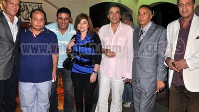 مؤتمر صحفى لأبطال 