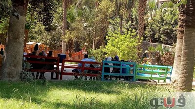 بالصور.. إقبال كثيف على حديقة الأسماك في ثاني أيام العيد