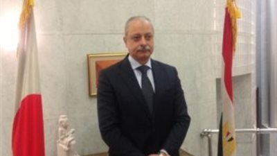 سفير مصر في اليابان يبحث تعزيز التعاون مع رئيس منظمة التجارة الخارجية