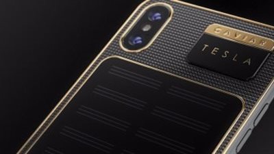 «آي فون إكس تسلا».. هاتف فاخر بخلايا شمسية من كافيار
