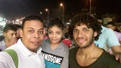 النني يقضي إجازة عيد الفطر بمسقط رأسه في المحلة