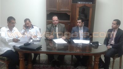 بالصور .. الرقابة الإدارية تتابع عمليات توريد القمح بكفر الشيخ