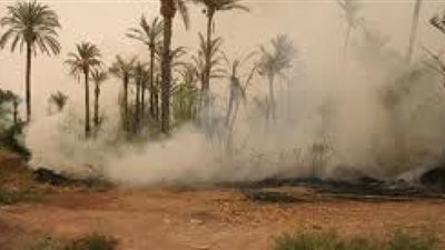 حريقين بعزبتين بمركز «الفشن» في بني سويف