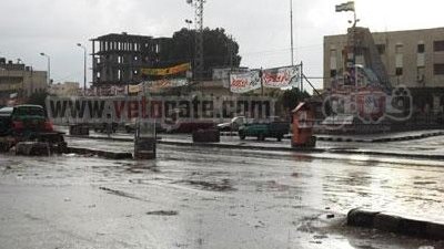 الأمطار الغزيرة تغرق الشوارع وانقطاع الكهرباء في الشرقية