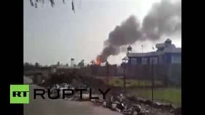 بالفيديو.. داعش يشن هجوما على مصنع للغاز في بغداد