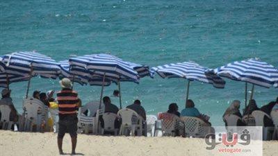 25 صورة ترصد احتفالات ثالث أيام العيد على شواطئ مطروح