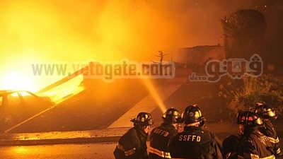 السيطرة على حريق هائل في مصنع للملابس بشبرا الخيمة