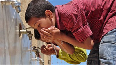 عودة المياه إلى مدينة التل الكبير بالإسماعيلية بعد انقطاع 13 ساعة