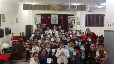 مكتب الرسالات البابوية يشرح معنى الرسالة لأطفال الكاثوليك بالأقصر