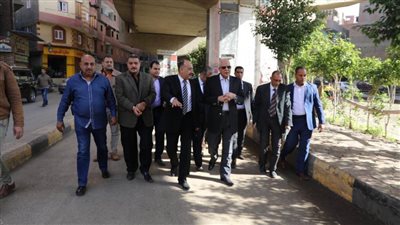 محافظ الجيزة يتفقد حالة النظافة والإشغالات ببولاق الدكرور