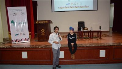 برنامج متطوعى الاتحاد الإفريقي يستضيف مبعوث الشباب (صور)