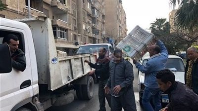 «أمن الجيزة» يشن حملة لرفع الإشغالات وضبط مخالفات المرور بأكتوبر