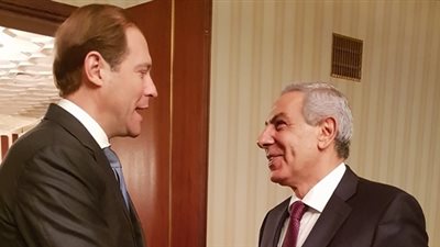 تفاصيل لقاء وزير التجارة مع نظيره الروسى لتعزيز التعاون في موسكو