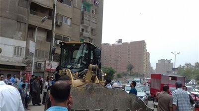 حملة لإزالة التعديات والإشغالات بالمنطقة الأثرية