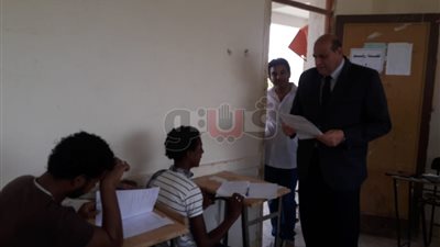 تعليم أسوان: لا توجد شكاوى من امتحانات الدبلومات الفنية (صور)