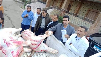 ضبط لحوم وبسكويت غير صالح للاستهلاك داخل دار للمسنين بالبحيرة (صور)