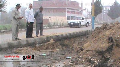 رئيس مركز التل يهاجم شركة المياه لانفجار ماسورة