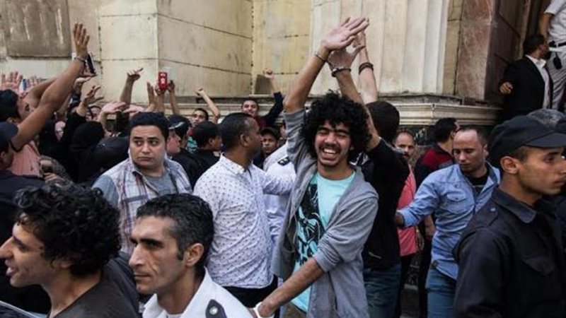 متظاهرو 25 أبريل