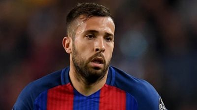 جوردي ألبا يشجع ليفربول ضد ريـال مدريد