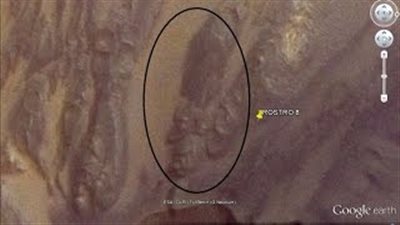 بالفيديو.. وجوه بشرية على كوكب المريخ