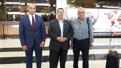 السفير المصري يستقبل بعثة الأهلي بزامبيا