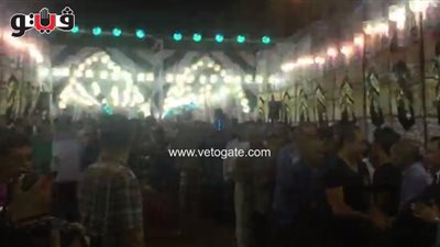 بالفيديو.. زحام شديد في عزاء والدة سعد الصغير بشبرا الخيمة