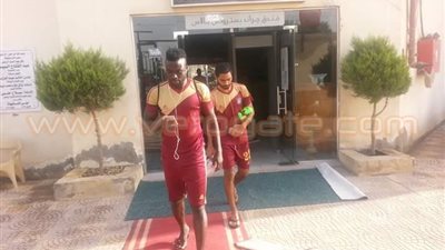 بالصور.. معسكر المقاصة بالفيوم استعدادا لأهلي طرابلس