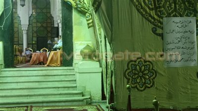 بالصور.. بدء عزاء شقيقة «رأفت الهجان» بالإسكندرية