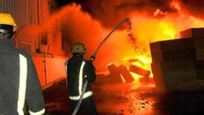 حريق هائل بمخزن أدوية في الشرقية و6 سيارات إطفاء للسيطرة عليه