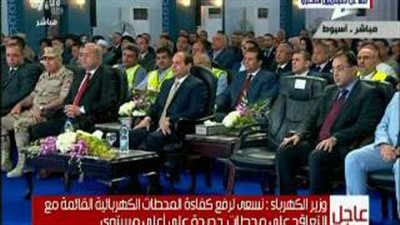 بالفيديو.. كلمة وزير الكهرباء في حفل افتتاح مشروعات أسيوط