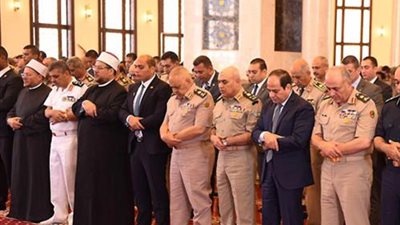 تفاصيل خطبة الجمعة بمسجد المشير بمناسبة ذكرى العاشر من رمضان بحضور السيسي