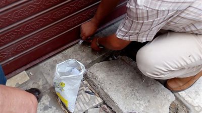 ضواحي بورسعيد: تشميع 7 محال بمنطقة مبارك (صور)