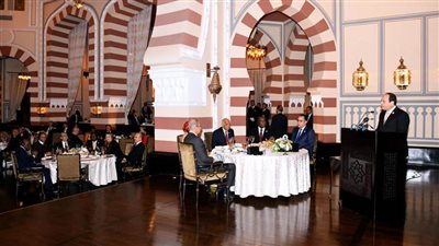 السيسي: لا سلام بدون تنمية ولا تنمية بدون سلام