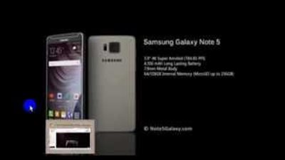 بالفيديو.. تعرف على «سامسنج نوت 5» الجديد