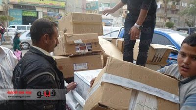 ضبط 180 ألف علبة سجائر مهربة من الجمارك في كمين أمنى بالبحيرة