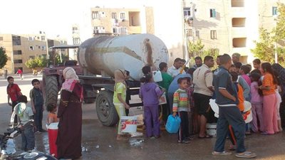 المسئولون عن انقطاع المياه لـ«أهالي فيصل»: «روحوا للسيسي»