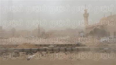 أمطار ورياح شديدة بشمال سيناء (صور)