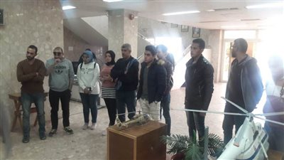 انطلاق الفوج الـ13 من شباب جامعة دمنهور لزيارة مصنع حلوان للصناعات المتطورة