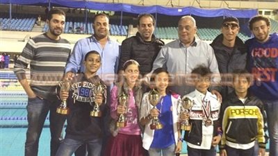 «الشمس» يحقق مراكز متقدمة في بطولة القاهرة للسباحة