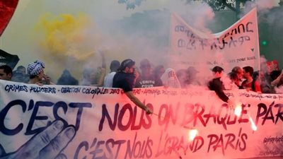 قائد الحزب اليساري المتطرف يقود الاحتجاجات ضد إصلاحات ماكرون