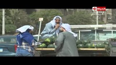 بالفيديو.. «خليل والشناوي» بائعا بطيخ في «خلاصة الكلام»