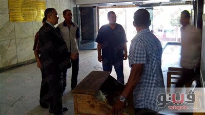 مدير «التأمين الصحى» بالشرقية يفاجئ مستشفى المبرة