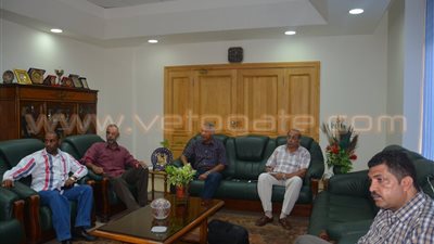 مناقشة تيسير الحركة المرورية خارج ميناء سفاجا البحري