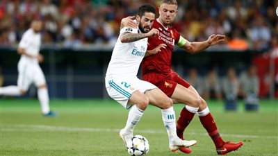 تعادل سلبي بين ليفربول وريـال مدريد في الشوط الأول وصلاح يغادر (فيديو)