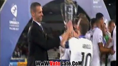 بالفيديو.. لحظات تتويج «ألمانيا» ببطولة أوروبا تحت 21 سنة