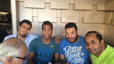 ننشر صورًا جديدة لتوقيع إسلام جمال للزمالك