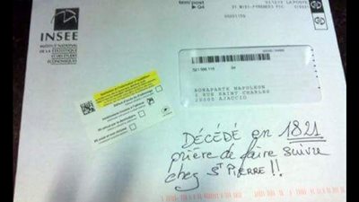 هيئة الإحصاء الفرنسية ترسل خطابا لنابليون بعد 194 عامًا من وفاته